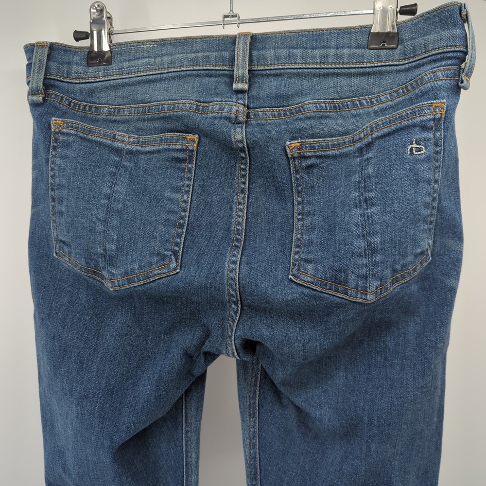 Rag & Bone Jean Womens 28 Skinny Jeans Blue Stretch Denim Made‎ USA W1602K520 - Picture 4 of 14